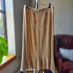 Amana Yellow Striped Skirt